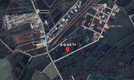 ขายที่ดิน - บางเพรียง คลองด่าน สมุทรปราการ ที่ดิน3-0-63 ไร่ ทำเลดี เหมาะสำหรับที่อยู่อาศัย สำนักงาน โกดัง คลังสินค้า