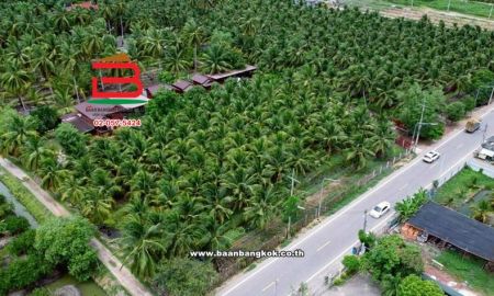 ขายที่ดิน - ที่ดินพร้อมสิ่งปลูกสร้าง เนื้อที่ 3-0-18 ตรว. ทำเลดี ใกล้ร้านกาแฟภพรัก ตำบลจอมปลวก อำเภอบางคณที จังหวัดสมุทรสงคราม