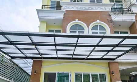 ให้เช่าทาวน์เฮาส์ - รพ.มงกุฏวัฒนะ 400 ม. ตลาดเมืองทอง 300 ม. เช่าทาวน์โฮม 3 ชั้น หลังริม 29 ตร.วา. MRT แจ้งวัฒนะ14 550 ม.349 ตร.ม. 3นอน 4 น้ำ