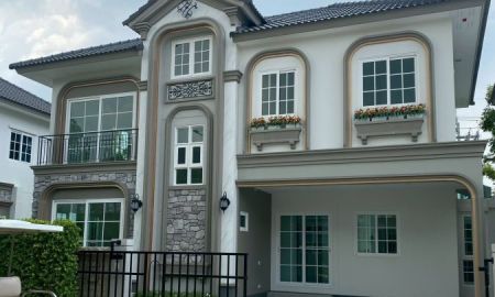 ให้เช่าบ้าน - ให้เช่าบ้านแฝด 2 ชั้น Grandio Bangna กม.5 หลังเมกะบางนา บ้านใหม่ เฟอร์ครบ พร้อมอยู่