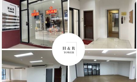 ให้เช่าอาคารพาณิชย์ / สำนักงาน - พื้นที่สำนักนักงานให้เช่า อาคาร H&R Tower ใกล้รถไฟฟ้าสายสีเหลือง