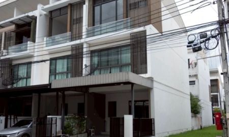 ให้เช่าทาวน์เฮาส์ - ให้เช่าทาวน์โฮม 3 ชั้น โครงการ The Terrace รามอินทรา 65 เฟอร์ครบ พร้อมเข้าอยู่ ทำเลดี ใกล้ MRT สายสีชมพู และทางด่วนเอกมัย-รามอินทรา