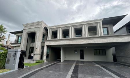 บ้าน - ขายหรือให้เช่าบ้านเดี่ยวสุดหรู 2 ชั้น แกรนด์บางกอกบูเลอวาร์ด กรุงเทพกรีฑา 135 ตร.ว. เลี้ยงสัตว์ได้ ตกแต่งจัดเต็ม ใกล้สนามบินสุวรรณภูมิ