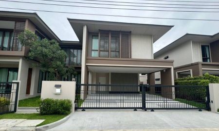 ให้เช่าบ้าน - ให้เช่าบ้านเดี่ยวหรู 2 ชั้น โครงการบุราสิริ กรุงเทพกรีฑา แบบบ้าน Kempas 65.10 ตร.ว. หลังสุดท้าย ตกแต่งครบทั้งหลัง ใกล้ รร.นานาชาติไบรตัน