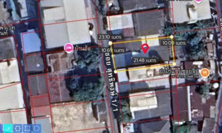 ขายที่ดิน - ที่ดินทำเลทอง รัชดา สุทธิสาร ขนาด 52 ตารางวา หน้ากว้าง 10.69 เมตร ลึก 21 เมตร