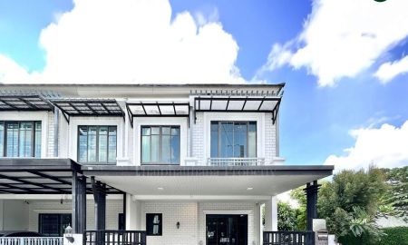 ขายทาวน์เฮาส์ - ขายด่วนทาวน์โฮมหลังมุม วิวสวน พฤกษาวิลล์ พหลโยธิน-รามอินทรา หลังใหญ่สุดในโครงการ