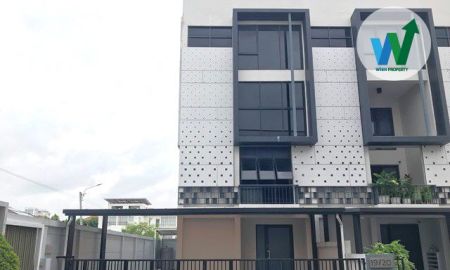 ให้เช่าทาวน์เฮาส์ - The Hamoney รามอินทรา 62 ให้เช่าโฮมออฟฟิศหลังมุม 48.1 ตร.ว. 3 ห้องนอน 4 ห้องน้ำ 5 แอร์ ใกล้รถไฟฟ้าสถานีคู้บอน