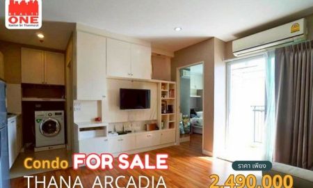 ขายคอนโด - Thana Arcadia Condo ใจกลางบางพลัด ใกล้สถานีรถไฟฟ้า ตกแต่งครบ พร้อมเข้าอยู่
