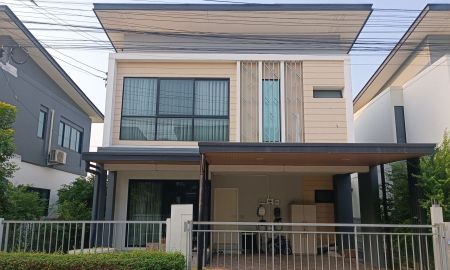 ขายบ้าน - ขายถูกบ้านแฝด 2 ชั้น มบ. อีโค เฮ้าส์ รามอินทรา-ลำลูกกา ECO HAUS Ramintra-Lamlukka ขนาด 35.31 ตรว. 3 นอน 3 น้ำ บ้านสวย บ้านเปล่า ใกล้รถไฟฟ้าสายสีแดง