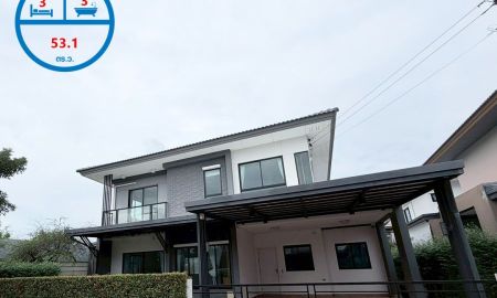 ขายบ้าน - ขายบ้านเดี่ยว 53.1 ตร.ว หมู่บ้านคาซ่าวิลล์ บางใหญ่ แบบ 3 ห้องนอน หลังมุม จัดกู้ฟรี