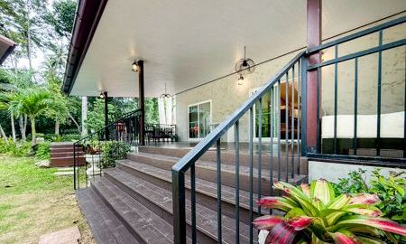 ให้เช่าบ้าน - Villa 3ห้องนอน ว่างให้เช่า ต.แม่น้ำ ซอย3 เกาะสมุย สุราษฎร์ บ้านพักตกแต่งครบมีห้องครัว พร้อมทำอาหาร สระว่ายน้ำ ส่วนกลาง