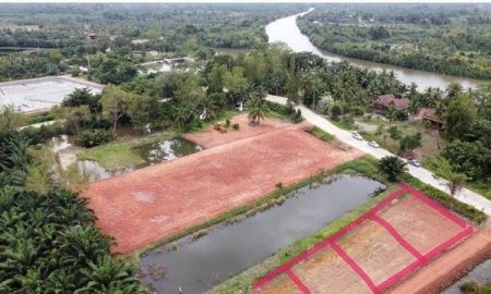 ขายที่ดิน - ขายที่ดินเปล่าจัดสรร ติดโครงการเดอะ ริเวอร์ เรสสิเดนซ์ สุราษฎร์ธานี ทำเลศักยภาพ เหมาะสำหรับสร้างบ้านพักอาศัยในโซนชุมชนคุณภาพ