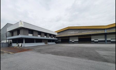 ให้เช่าโรงงาน / โกดัง - ให้เช่าโรงงานขนาดใหญ่พร้อมสำนักงาน เนื้อที่รวม 10,500 ตร.ม. พื้นที่สีม่วง ขอใบ รง.4 ได้ สำโรงใต้