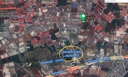 ขายที่ดิน - ขายที่ดินเปล่าพร้อมถม...ติดนิคมอุตสาหกรรมสมุทรสาคร ต.ท่าทราย อ.เมือง จ.สมุทรสาคร