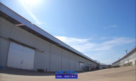 ให้เช่าโรงงาน / โกดัง - ให้เช่าโกดัง/คลังสินค้าขนาดใหญ่ติดถนนบางบัวทอง-บางพูน จ.ปทุมธานี ทำเลดี