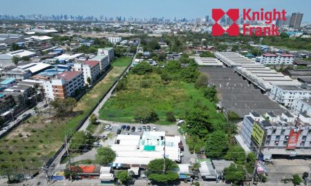 ขายที่ดิน - ขายที่ดินทำเลดี ติดถนนปู่เจ้าสมิงพราย 12 ไร่ ใกล้ BTS สำโรง อำเภอพระประแดง จังหวัดสมุทรปราการ