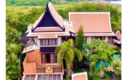 ขายบ้าน - ขายบ้านทรงไทยสุดหรู ริมทะเลพัทยาใต้ บ้านสไตล์ไทยประยุกต์ ที่ผสมผสานศิลปะไทย