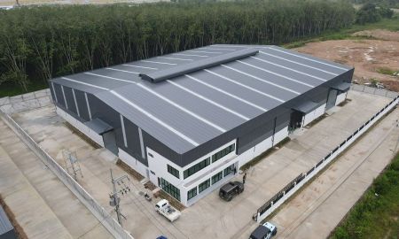 โรงงาน / โกดัง - ให้เช่าโรงงานสร้างใหม่นิคมพัฒนา ตำบลพนานิคม จังหวัดระยอง พื้นที่สีเหลือง