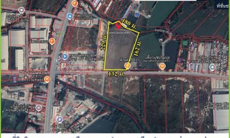 ขายที่ดิน - ขายถูกต่ำกว่าราตลาด ที่ดินติดถนนสายคลองบางเพรียง-ลาดหวาย ต.บางเพรียง อ.บางบ่อ สมุทรปราการ 14-1-74 ไร่