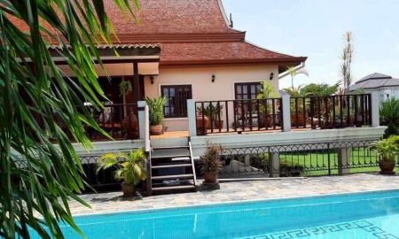 ขายบ้าน - ขายบ้านเดี่ยวพลูวิลล่า ทรงไทยประยุกต์ 2 ชั้น ห้วยใหญ่ ที่ดิน 1 ไร่ 189 ตร.ว.