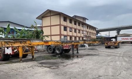 ที่ดิน - ขาย/เช่า ที่ดินพร้อมสิ่งปลูกสร้าง ถนนพระราม 2 ตำบลบางน้ำจืด อำเภอเมืองสมุทรสาครจังหวัดสมุทรสาคร 5 ไร่, 1 งาน, 36.6 ตร.ว.