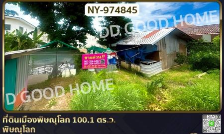 ขายที่ดิน - ที่ดินเมืองพิษณุโลก 100.1 ตร.ว. พิษณุโลก ใกล้วัดพระศรีรัตนมหาธาตุวรมหาวิหาร(วัดใหญ่)