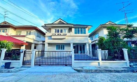 ให้เช่าบ้าน - ตลาดน้ำขวัญเรียม 1.1 กม. 4นอน RIS รร.นานาชาติร่วมฤดี 2.0 กม. MRT มีนพัฒนา 700 ม. ให้เช่าบ้านเดี่ยว 2 ชั้น 320ตร.ม. 102ตร.วา. 3 น้ำ