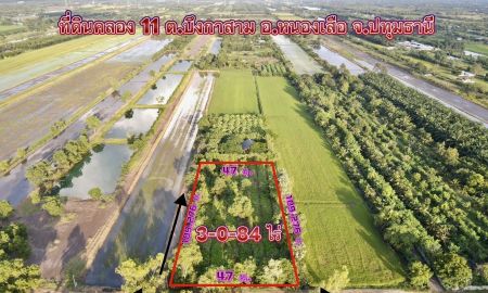 ขายที่ดิน - ที่ดินสวยใกล้วัดป่าคลอง 11 อ.หนองเสือ จ.ปทุมธานี แบ่ง 1 ไร่ราคา 1.19 ล้านบาท