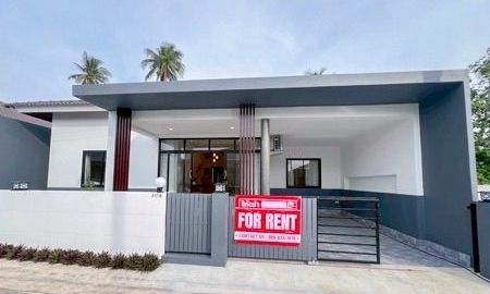 ให้เช่าบ้าน - บ้านใหม่ให้เช่าในโซนตลิ่งงาม เกาะสมุย เหมาะสำหรับผู้เช่าที่ต้องการความครบครัน เงียบสงบ และเดินทางสะดวกในพื้นที่ใกล้ชายทะเล .