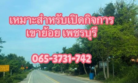 ขายที่ดิน - ที่ดินเหมาะสำหรับเปิดกิจการ อยู่ในแหล่งความเจริญ เขาย้อยเพชรบุรี