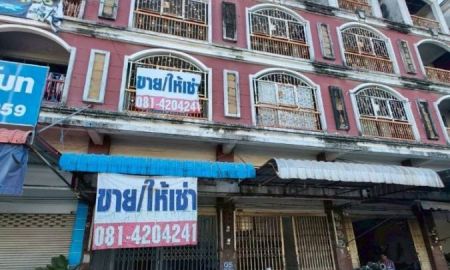 อาคารพาณิชย์ / สำนักงาน - ให้เช่าหรือขาย อาคารพาณิชย์ 4 ชั้น 2 คูหา คูหาละ 20 ตร.ว. ติดถนนเศรษฐกิจ 1 ตำบลนาดี เมืองสมุทรสาคร