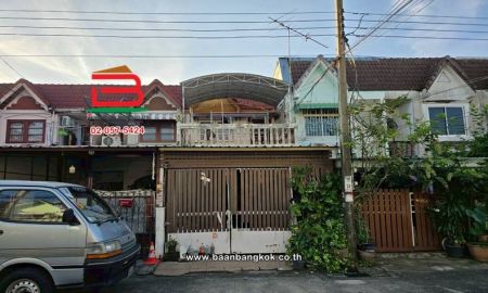 ขายทาวน์เฮาส์ - ทาวน์เฮาส์ เนื้อที่ 20 ตร.ว. หมู่บ้านธรากร (ซอยรามคำแหง 170), ใกล้ BTS มีนพัฒนา ถนนกาญจนาภิเษก แขวงมีนบุรี เขตมีนบุรี