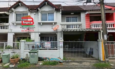 ขายทาวน์เฮาส์ - ทาวน์เฮาส์ เนื้อที่ 26.3 ตร.ว. หมู่บ้านพูนสิน 4 (ซอยจ่าโสด แยก 5), ใกล้ BTS แบริ่ง ถนนทางรถไฟสายเก่าปากน้ำ แขวงบางนาใต้ เขตบางนา