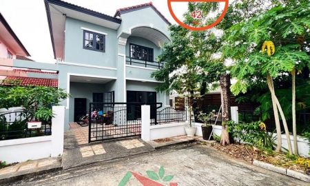 ขายบ้าน - ขายบ้านแฝด42ตรว. หลังริม ม.บุรีรมย์ รามอินทรา-ซาฟารี ถ.เลียบคลอง2 สวยพร้อมอยู่