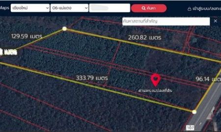 ขายที่ดิน - ขายที่ดินเริ่ม2-2-53.9ไร่ 2.8ลบ. ฟรีโอน ผ่อนได้2งวด ติดถนน107 โชตนา เชียงใหม่-ฝาง ต.อินทขิล อ.แม่แตง เชียงใหม่