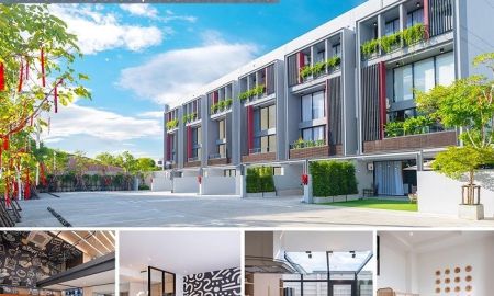 ขายทาวน์เฮาส์ - ขายโฮมออฟฟิศ3.5ชั้น 36.8ตรว. โครงการบริทตัน พหลโยธิน-เทพรักษ์ บ้านใหม่มือ1 บิ้วอินทั้งหลัง จัดกู้ฟรี