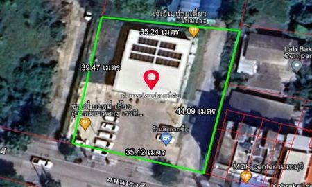 ขายที่ดิน - ขายพร้อมสัญญาเช่ากับเซเว่น ที่ดิน 298 ตรว. ติดถนนเรวดี เก็บค่าเช่าได้71,500บาท/เดือน