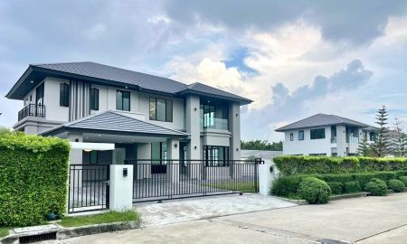 ขายบ้าน - ขายบ้านสวยหลังใหญ่ พื้นที่กว้าง โครงการณุศาศิริซิตี้ โซนGreenery N'Joy Living ถนนพระราม2 สมุทรสาคร.