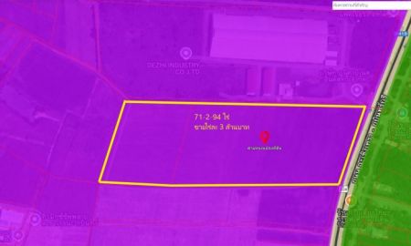 ขายที่ดิน - ขายที่ดินสีม่วงเข้ม ติดถนน304 ปราจีนบุรี สร้างโกดัง+โรงงาน ใกล้นิคม304 เนื้อที่ 71-2-94 ไร่ ไร่ละ 3 ล้าน ศรีมหาโพธิ ปราจีนบุรี 25140
