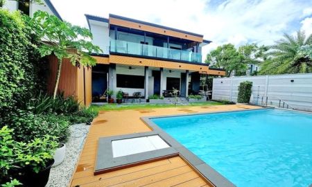 ให้เช่าบ้าน - คฤหาสน์ บางนา กม7 5นอน เมกา บางนา 1.8 กม. สระว่ายน้ำส่วนตัว เฟอร์ฯ แอร์ ร่มรื่น โฮมออฟฟิศ 6 น้ำ ถ.บางนา-ตราด