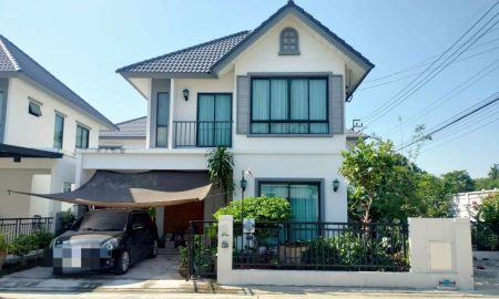 ให้เช่าบ้าน - ให้เช่า บ้านแฝด หลังริม โมดิ วิลล่า บางนา ในบางเสาธง, สมุทรปราการ บ้านสวย พร้อมอยู่