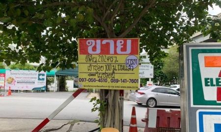 ขายที่ดิน - ขายที่ดิน 202 ตร.วา บางนาสวยมากๆ บางนา กม.3 ทำเลทอง ใกล้ รพ.ไทยนครินทร์ ถมแล้ว รูปแปลงสี่เหลี่ยมสวย ZB067