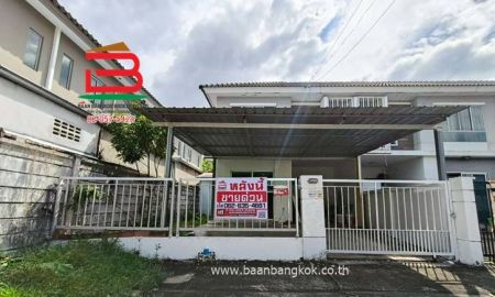 ขายทาวน์เฮาส์ - ทาวน์เฮ้าส์ 2 ชั้น หมู่บ้านพฤกษาวิลล์ 55/1 (แฟชั่นไอส์แลนด์) เนื้อที่ 28.6 ตรว. เขตคลองสามวา