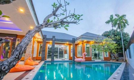 ขายบ้าน - ขายพูลวิลล่าพร้อมผู้เช่า ขนาด 191 ตรว 4นอน 4น้ำ หลังมุม เหมาะลงทุน ได้ผลตอบแทนทันที ใกล้สวนนงนุช ห้วยใหญ่ บางละมุง ชลบุรี