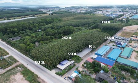 ขายที่ดิน - ขายที่ดิน 15 ไร่ อ.ปลวกแดง หน้ากว้าง 60 ม. ติดถนนแม่น้ำคู้ซอย 4 ผังสีเหลืองอ่อน