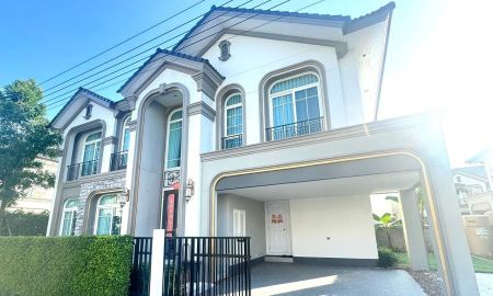 ให้เช่าบ้าน - ให้เช่า บ้านเดี่ยว 2 ชั้น โครงการ แกรนดิโอ บางนา กม.5 ใกล้ สนามบินสุวรรณภูมิ ราคา 98,000 บาท/เดือน