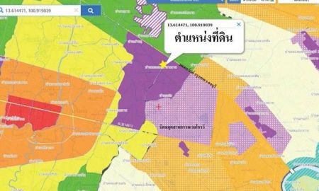 ขายที่ดิน - ขายที่ดิน ผังสีม่วงเข้ม 62-1-24 ไร่ ถนนบางนาตราด กม.35