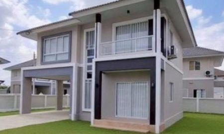 ขายบ้าน - กาญกนกวิลล์ 14 (สันกำแพงสายใหม่) บ้านเดี่ยวแปลงมุม หลังใหม่ ต่อเติมบิ้วอินครบ เฟอร์ครบ