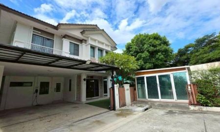 บ้าน - ขายหรือให้เช่าบ้านเดี่ยวหลังมุม หมู่บ้านมัณฑนา เลค วัชรพล โซนใกล้ทะเลสาบ ถนนสุขาภิบาล5 กทม.