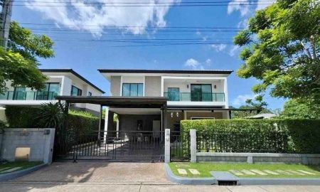 ให้เช่าบ้าน - บ้านให้เช่า เดอะซิตี้พัฒนาการ เฟส 1 หลังมุมติดถนนเมนโครงการ ใกล้สวนและส่วนกลาง บ้านเช่าตกแต่งพร้อมอยู่